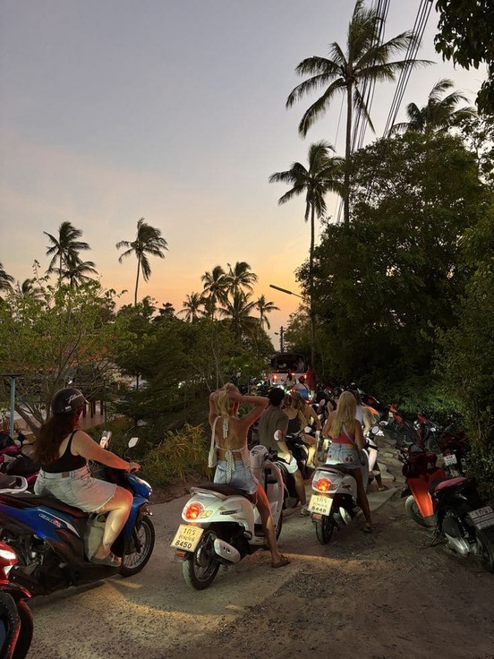 Chicas en Tailandia